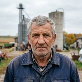 Gospodarz prowadzący suszarnię zboża